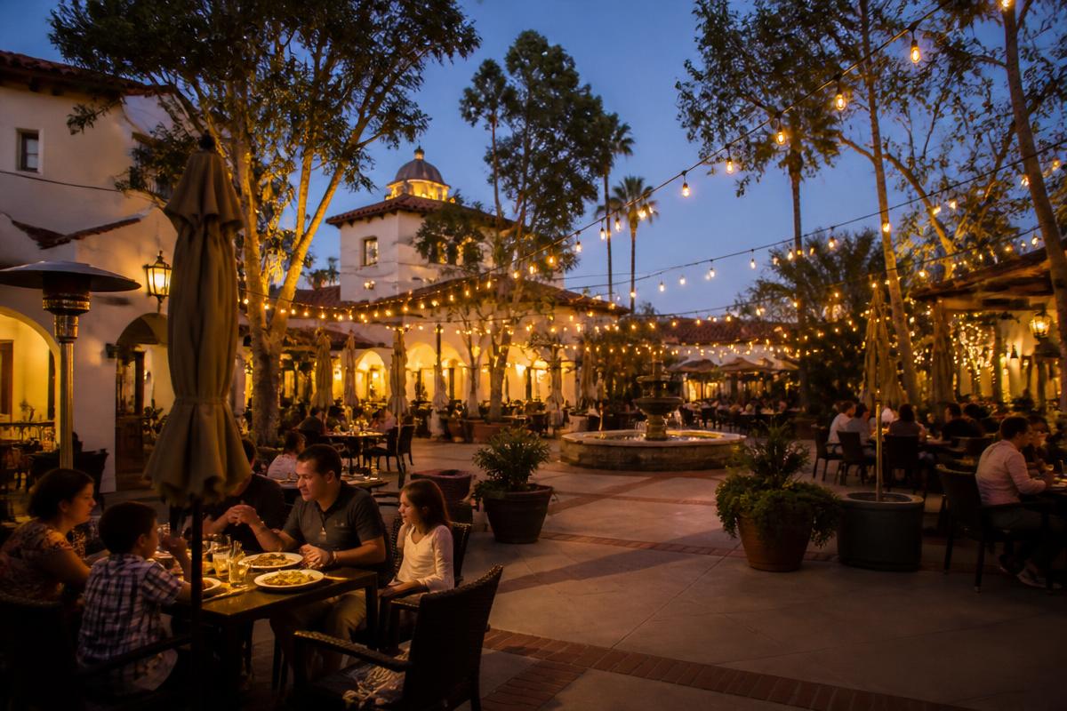 Old California Restaurant Row